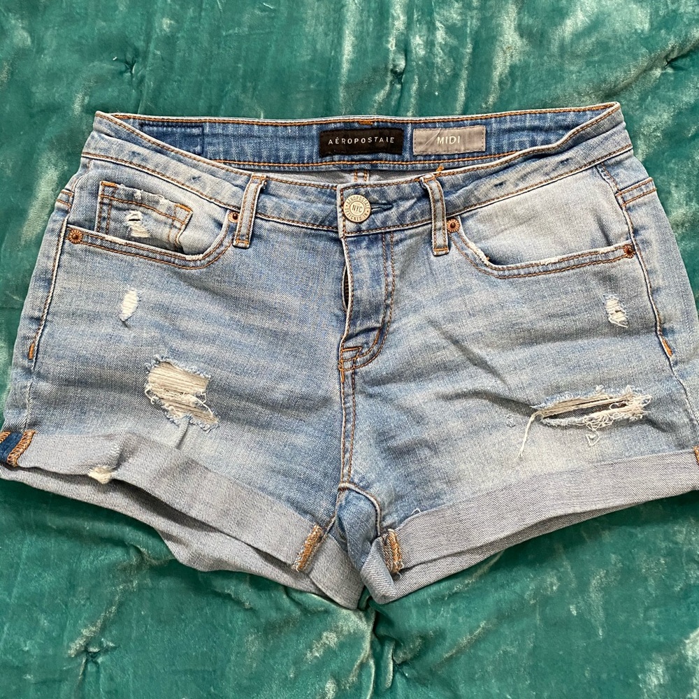 Aeropostale denim shorts